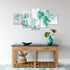 Wandbilder Wohnzimmer XXL Blumen Lilien Moderne Bild Abstrakt